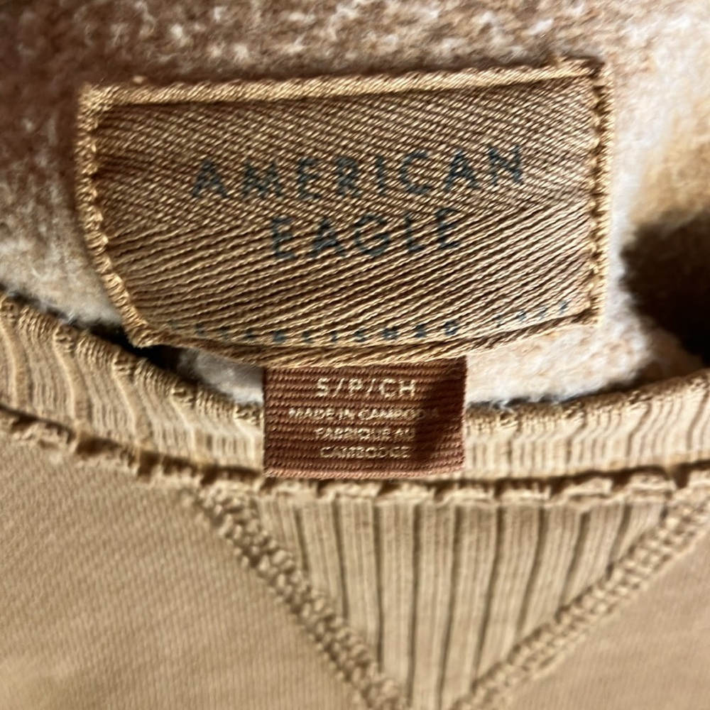American eagle Women’s long sleeve fitted ribbed bottom - Picture 5 of 6